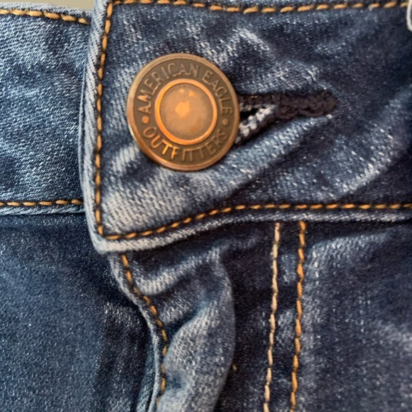 American Eagle Ripped Denim Shorts - Picture 7 of 8